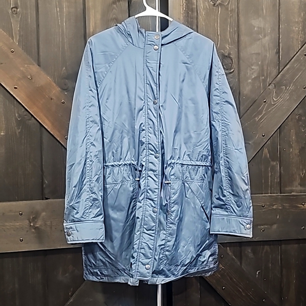 Banana republic rain jacket coat hoodBanana republic rain jacket coat with hood